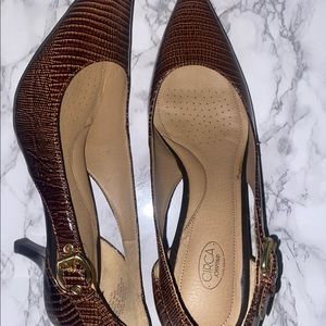 Brown Circa Joan&David 2 inch heels